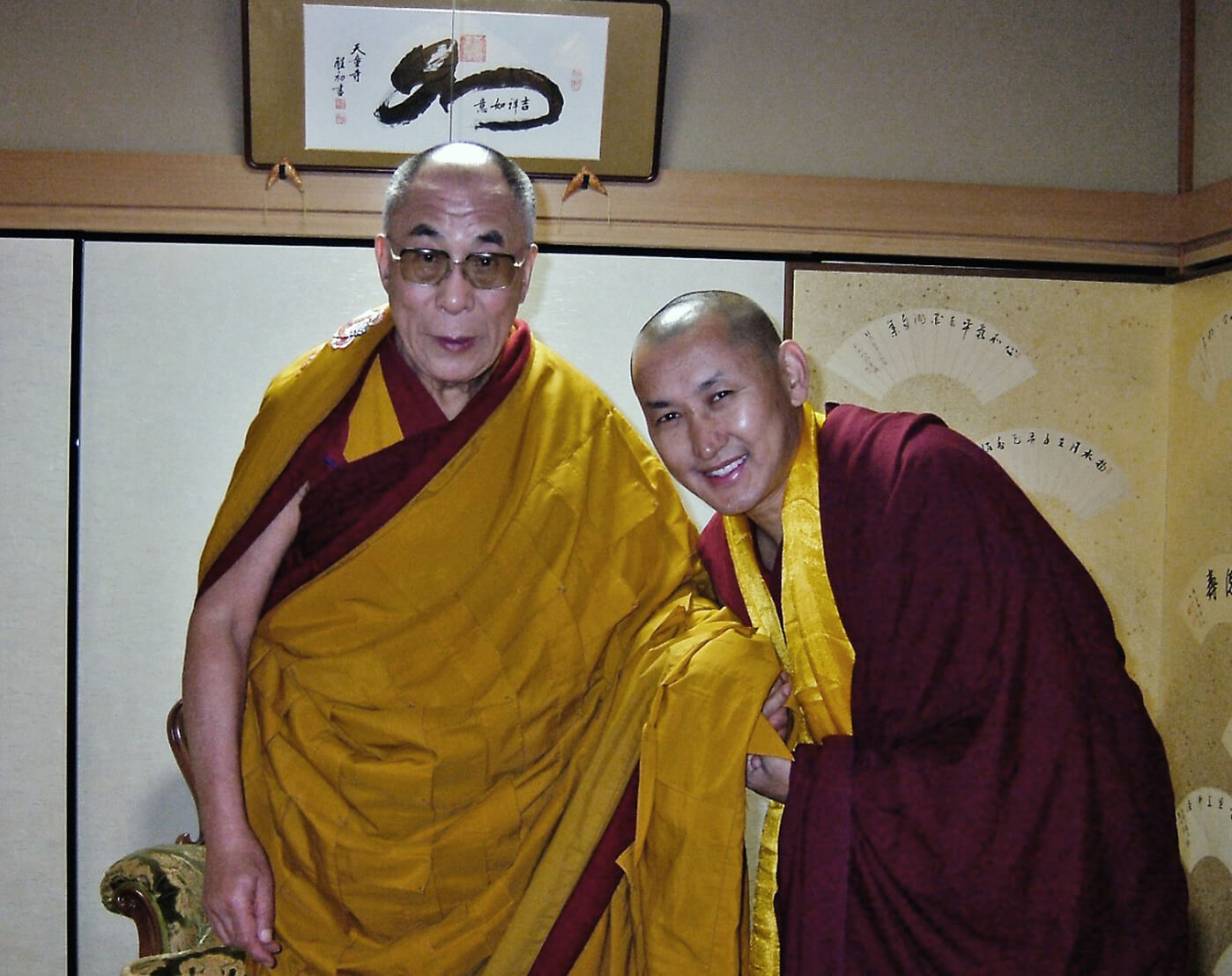 Patrul Rinpoche and Dalailama