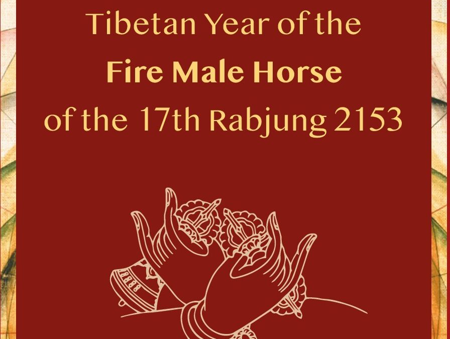 Tibetan Pocket Calendar – Fire Male Horse